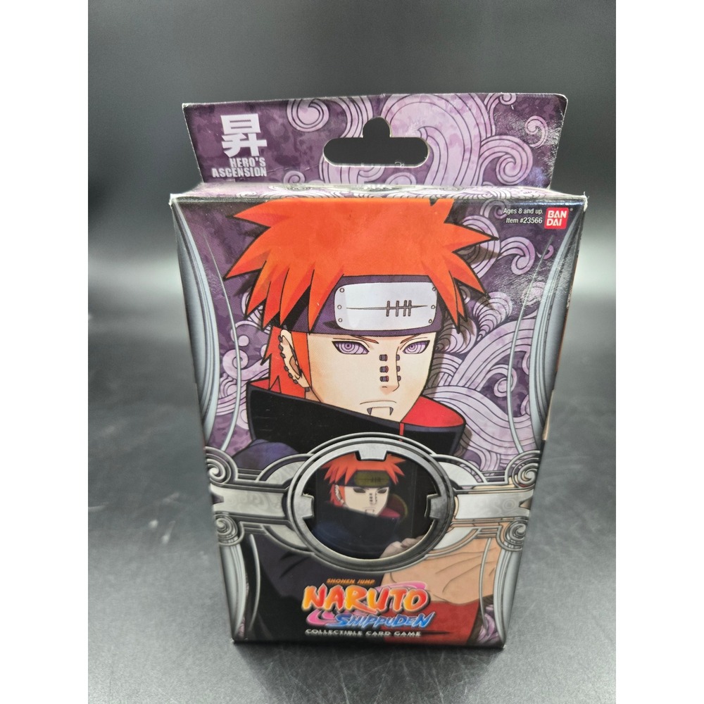 Naruto Shippuden CCG Hero's Ascension Pain Theme Deck Sealed Bandai 23566